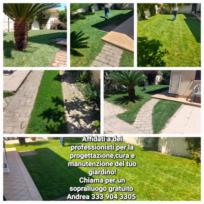 Giardiniere Roma Nord - Posa giardino villetta